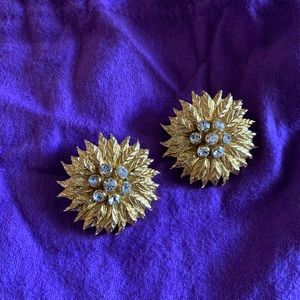 Christian Dior Vintage Clip Earrings